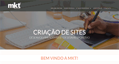 Desktop Screenshot of mkt.com.br
